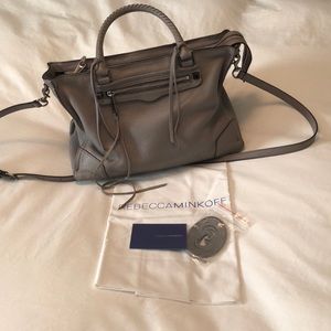 Rebecca Minkoff Regan Satchel in grey